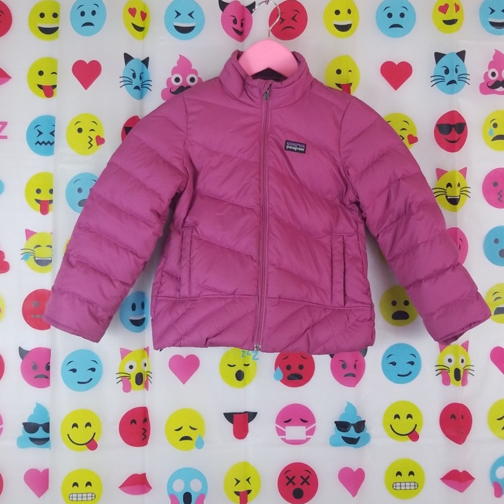 Patagonia Girl's Puff Zip Jacket  XS (5-6)